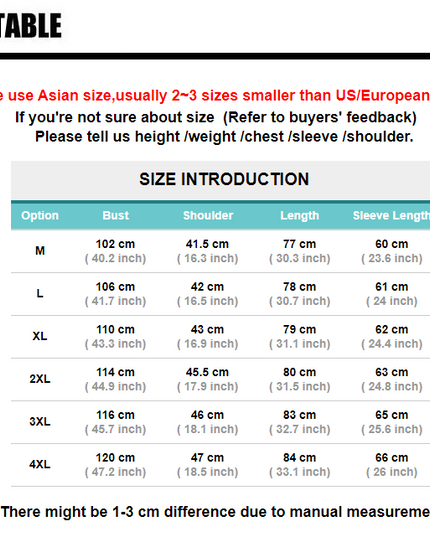 Men's Winter Coats Thick Cotton Wool Jackets