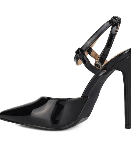 Brianna Women's Thin High Heel with Adjustable Strap