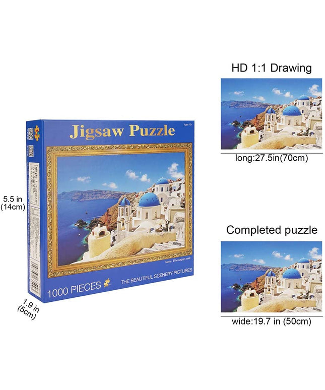 1000 Pieces Jigsaw Puzzles for Adults Kids