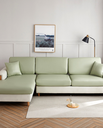 LuxFit™ – Elastic Waterproof Leather-Style Sofa Slipcover