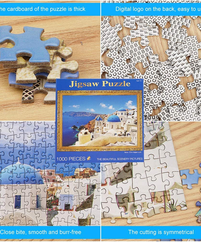 1000 Pieces Scenic Spot Puzzles for Adults