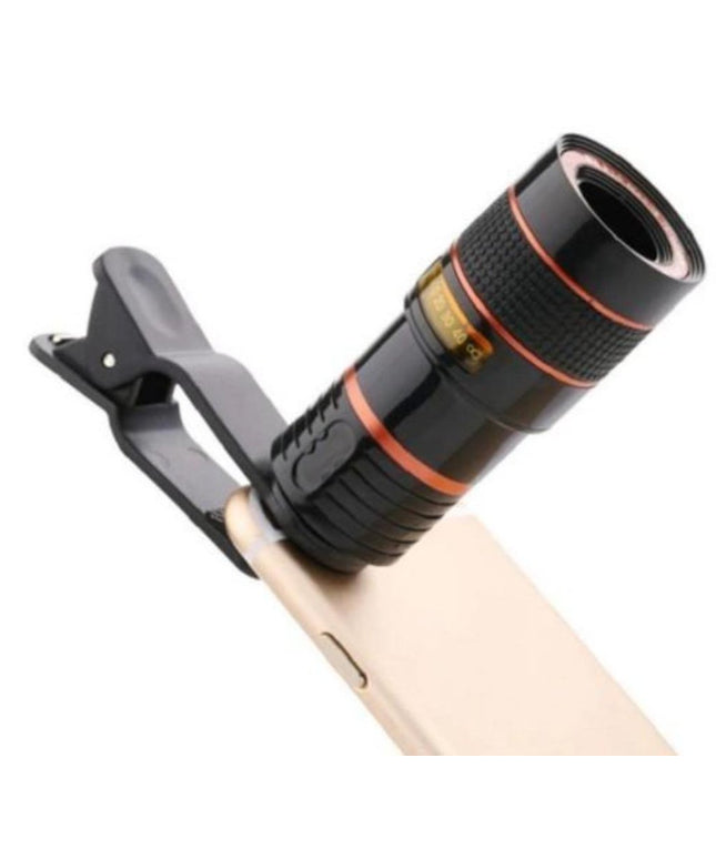 HD Optical Zoom Smartphone Lens with Universal Mobile Phone Clip