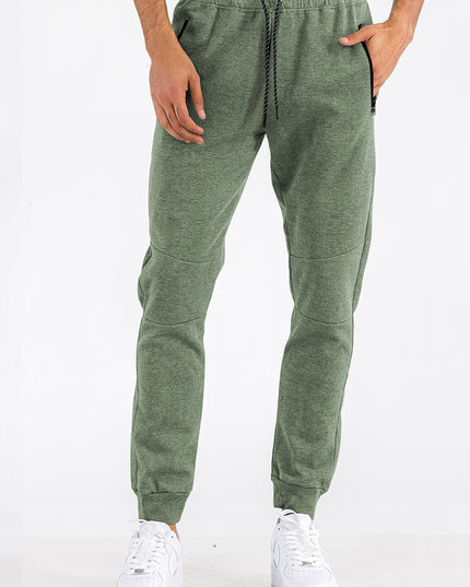 HEATHERED COTTON SWEATS