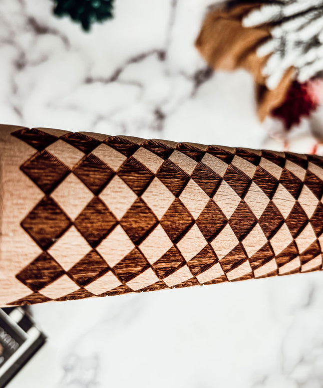 Courtly Check Rolling Pin