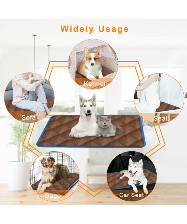 Self Heating Thermal Mattress Bed for Dogs and Cats