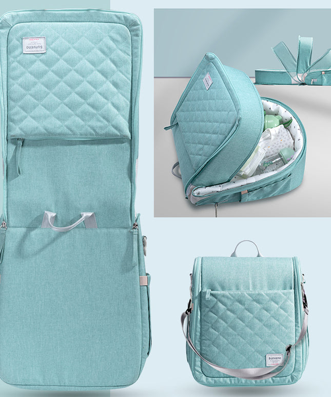 Portable Baby Diaper Bag Backpack with Changing Pad