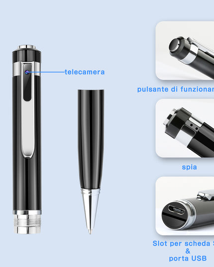1080P HD Mini Camcorder Sports DV DVR Camcorder Hidden Camera Pen