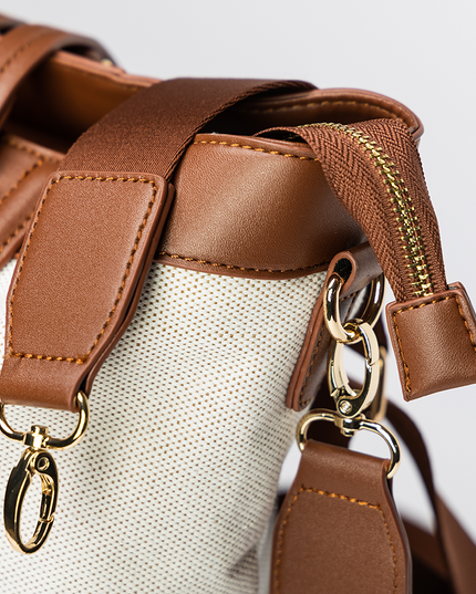 Canvas Tote Diaper Bag