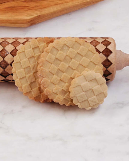 Courtly Check Rolling Pin