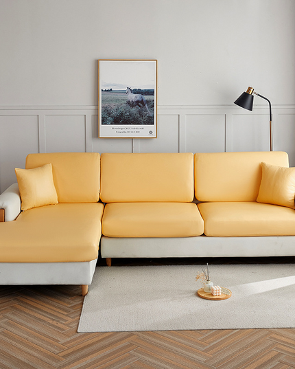LuxFit™ – Elastic Waterproof Leather-Style Sofa Slipcover