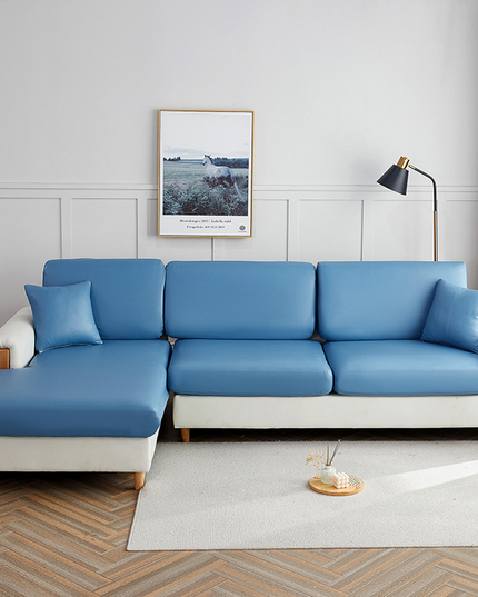LuxFit™ – Elastic Waterproof Leather-Style Sofa Slipcover