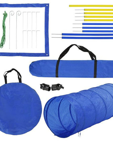 PawHut Dog Agility Starter Kit Pet Outdoor Exercise Training Set