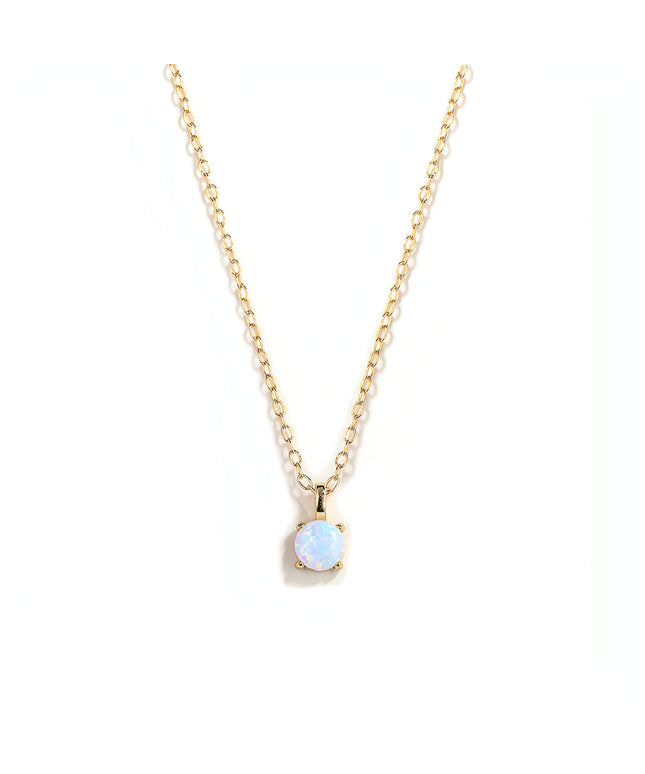 LuxeJewels™ – Aurora Opal Light Necklace