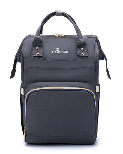 ALLFASHION™ – SmartBase LEQUEEN Diaper Backpack