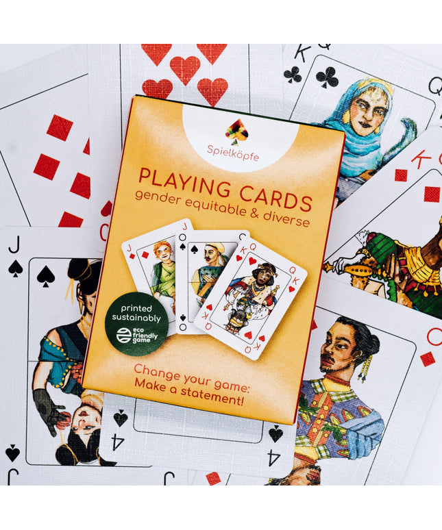 SPIELKÖPFE – PLAYING CARDS - ENGLISH VERSION
