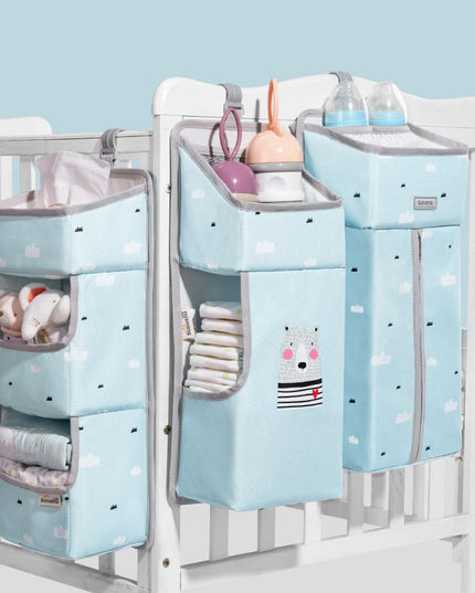 Baby Diaper Caddy with Dividers