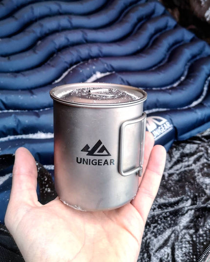 100% Titanium Camping Cup 450ml