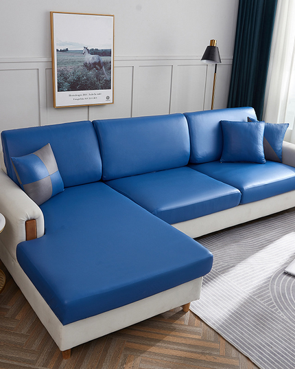 LuxFit™ – Elastic Waterproof Leather-Style Sofa Slipcover