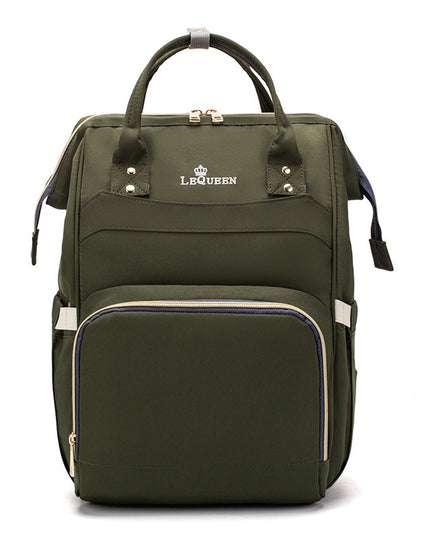 ALLFASHION™ – SmartBase LEQUEEN Diaper Backpack