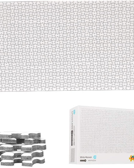 1000 Pieces White Hell Puzzle for Adults Kids
