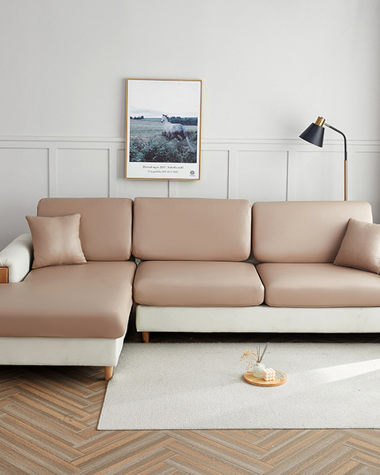 LuxFit™ – Elastic Waterproof Leather-Style Sofa Slipcover
