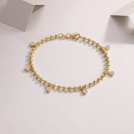 Luxury Fashion Moissanite Diamond S925 Silver Bracelet