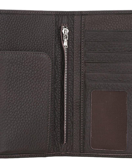Evra Customizable, Genuine Leather Universal Wallet for Unisex