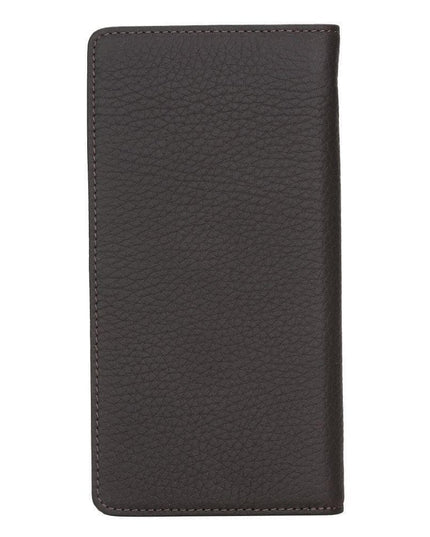Evra Customizable, Genuine Leather Universal Wallet for Unisex