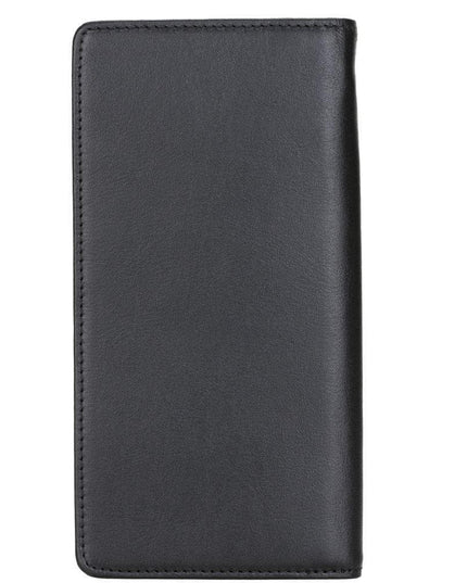 Evra Customizable, Genuine Leather Universal Wallet for Unisex