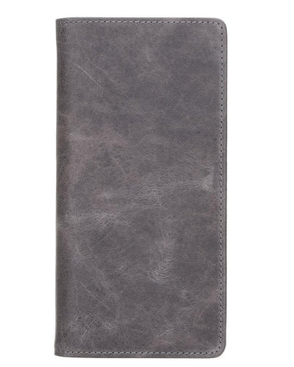 Evra Customizable, Genuine Leather Universal Wallet for Unisex