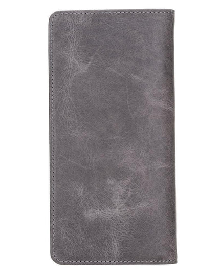Evra Customizable, Genuine Leather Universal Wallet for Unisex