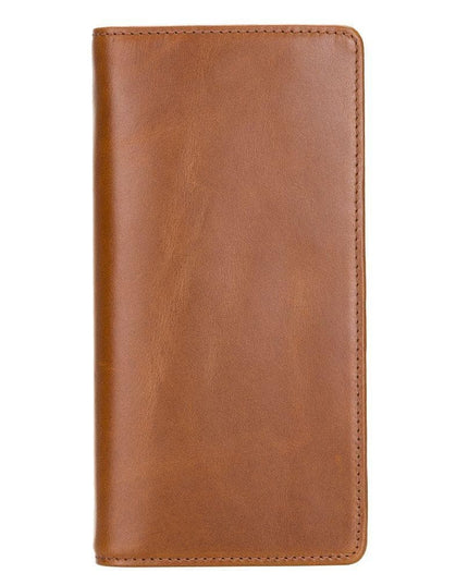 Evra Customizable, Genuine Leather Universal Wallet for Unisex