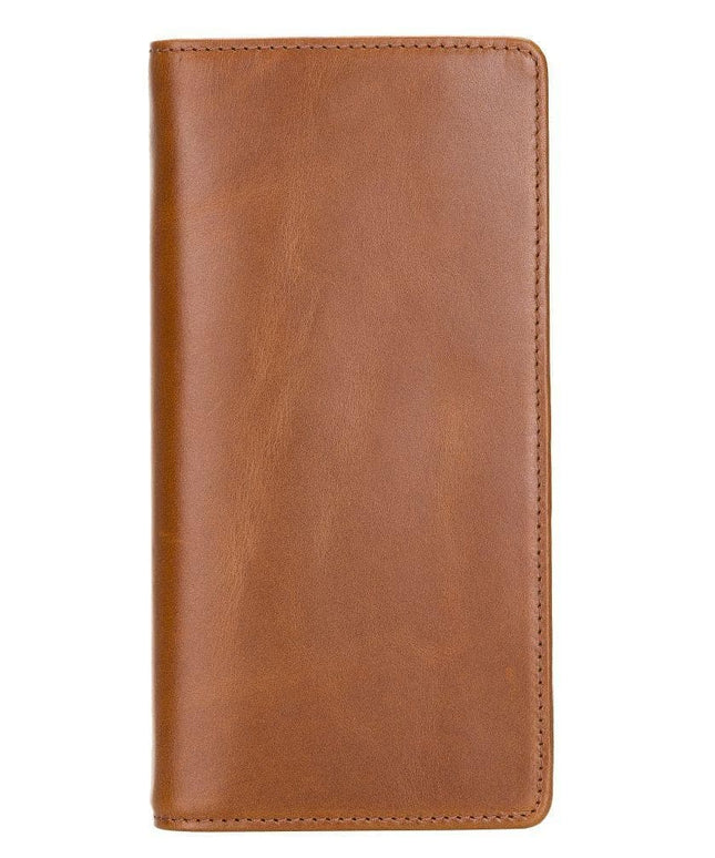 Evra Customizable, Genuine Leather Universal Wallet for Unisex