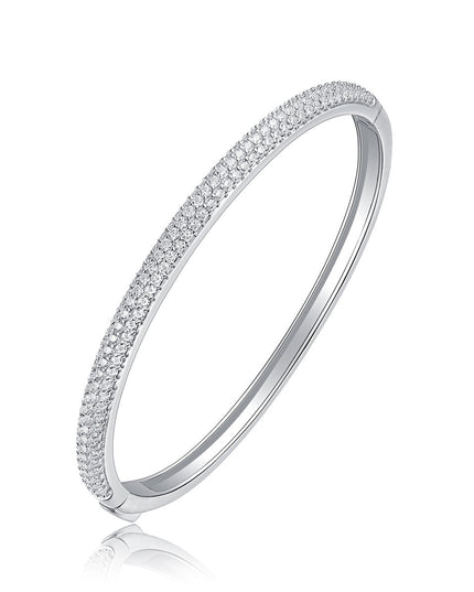 Light Luxury Diamond Silver Bracelet