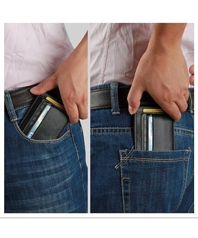 No Show Wallet With RFID Safe