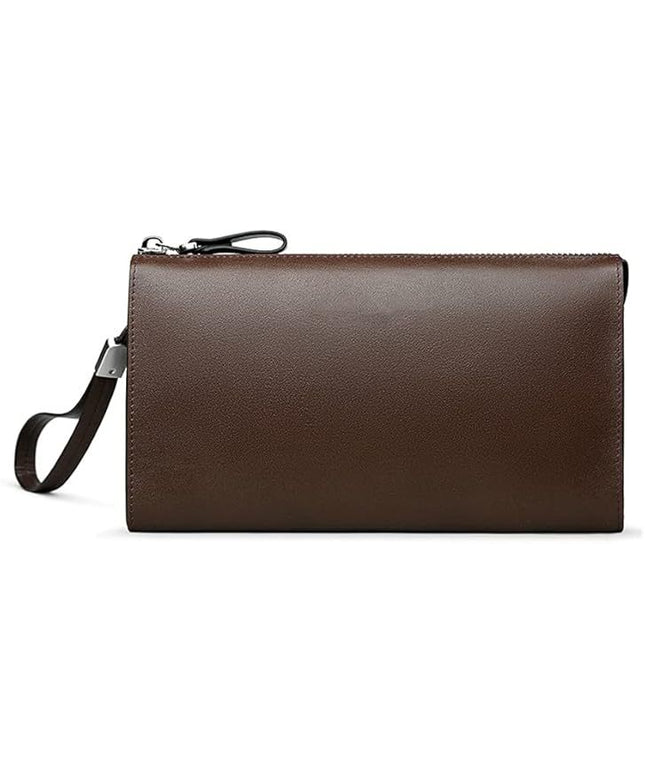 Wallets Men's Wallet Leather Anti-theft Wrist with Handbag Fashion