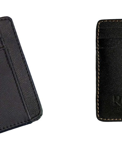 Leather Craft Card Wallet for Men's Minimalist Slim Wallet, Genuine