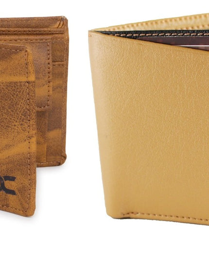 Men's Stylish Bi-Fold, Textured PU Leather, Latest Slim Wallets with