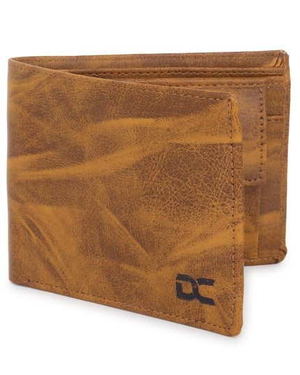Men's Stylish Bi-Fold, Textured PU Leather, Latest Slim Wallets with