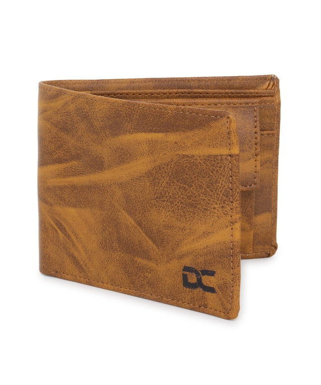Men's Stylish Bi-Fold, Textured PU Leather, Latest Slim Wallets with