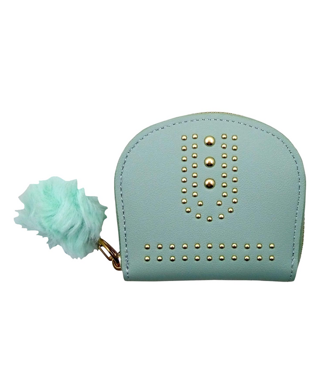 Mini Wallets for Women golden Beads design
