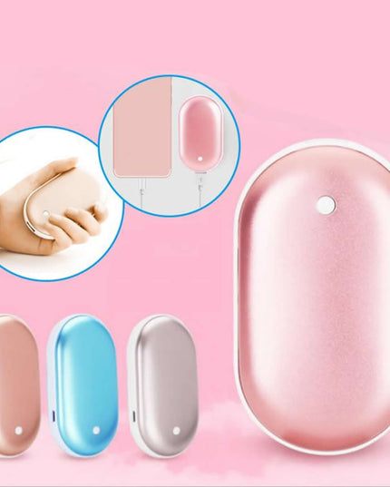 Warm And Cozy Portable Hand Warmer And Power Bank