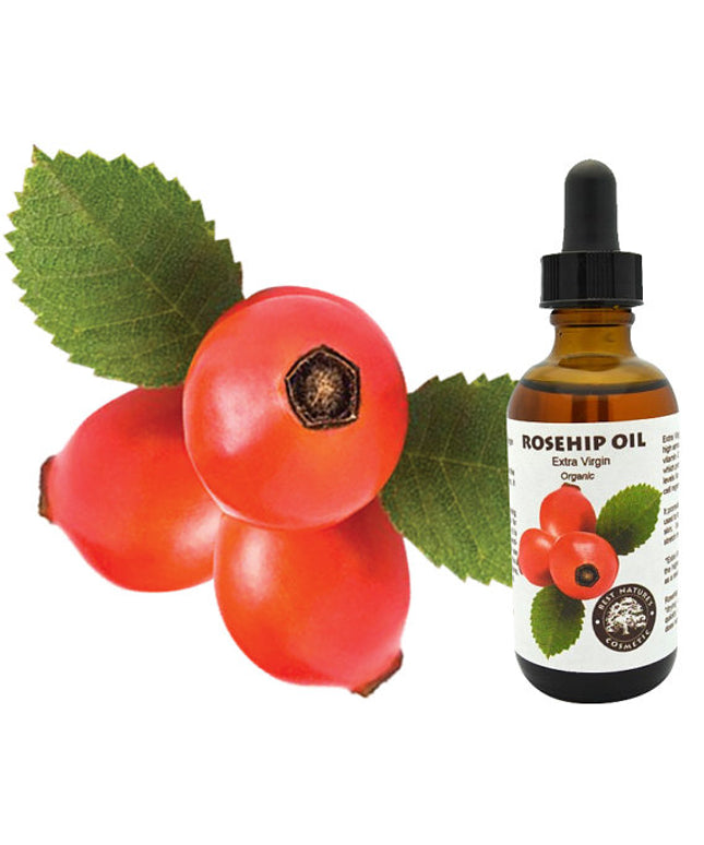 Rosehip Seed Oil - Organic, Virgin, Cold Pressed,