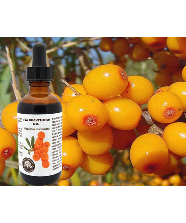 100% Pure Sea Buckthorn Fruit, Berry Oil. Cold