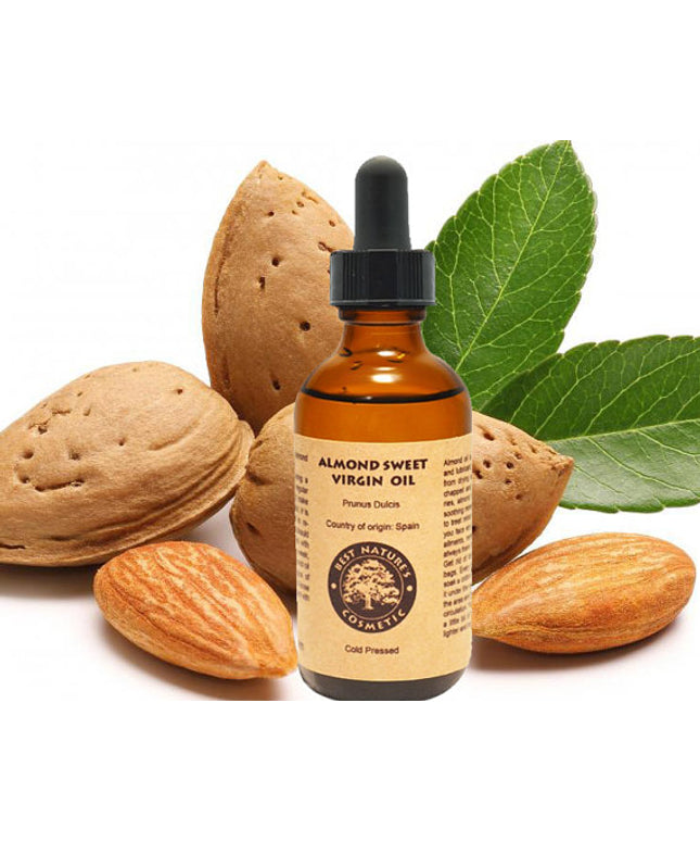 Almond Sweet Virgin Oil (Organic, Cold Pressed,
