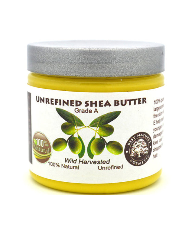 100% Pure Unrefined Shea Butter Yellow.