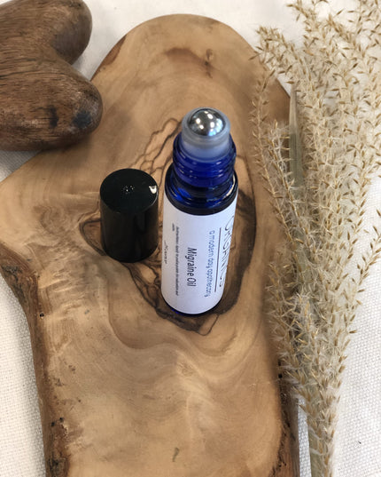 Essential Oil For Migraines / Migraine Relief / Organic Oils For