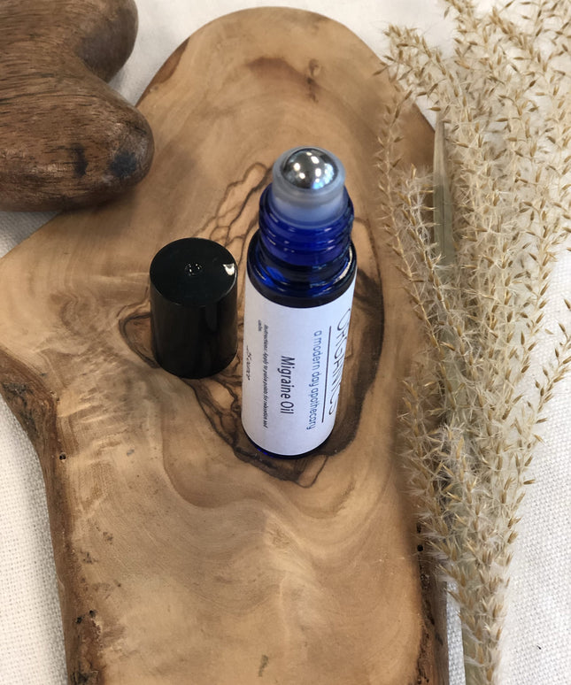 Essential Oil For Migraines / Migraine Relief / Organic Oils For