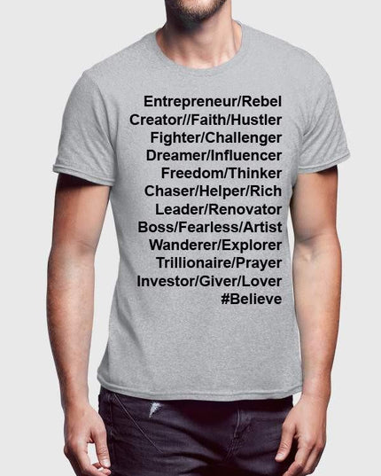 INGREDIENTS OF AN ENTREPRENEUR Tee-shirt