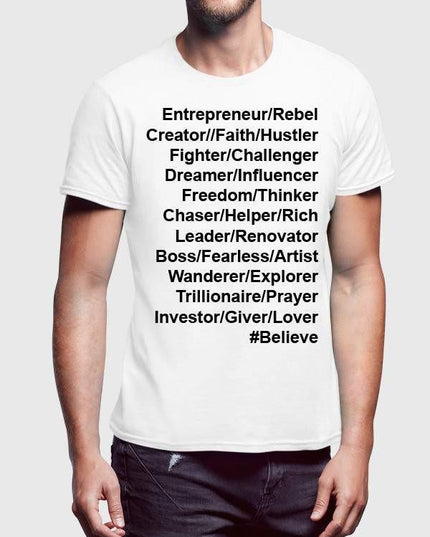 INGREDIENTS OF AN ENTREPRENEUR Tee-shirt